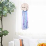 Home Decor Wood Plank Mermaid Blue Dream Catcher Room Decor Wall Hanging Wall Decoration - Image 6