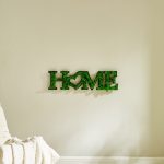 HOME Letter Art Moss Wall Decor - Image 7