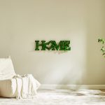 HOME Letter Art Moss Wall Decor - Image 4